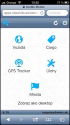 satelitní monitoring ve smartphone SeeMee Tracker