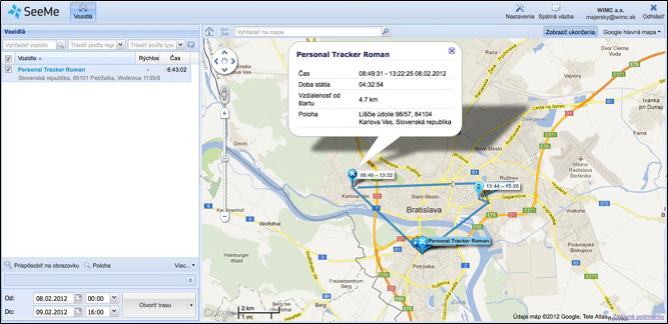 GPS montoring Personal Tracker
